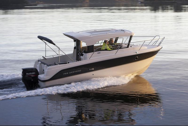 Parker 660 Week end cours bateau moteur geneve, bateau-école-geneve, hiver